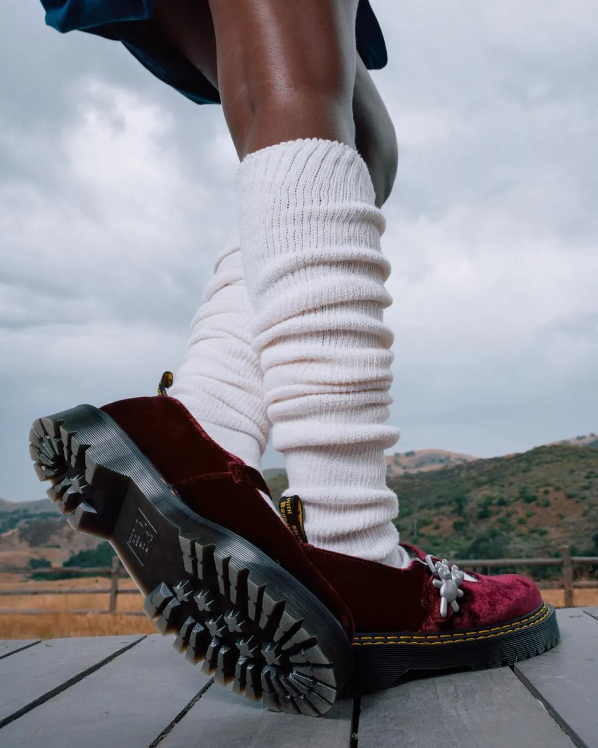 Online ADDINA BEX HEAVEN BY MARC JACOBS VELVET SCHOENEN WOMENS Platform Schoenen|Mary Jane Schoenen