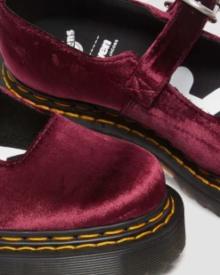 Online ADDINA BEX HEAVEN BY MARC JACOBS VELVET SCHOENEN WOMENS Platform Schoenen|Mary Jane Schoenen