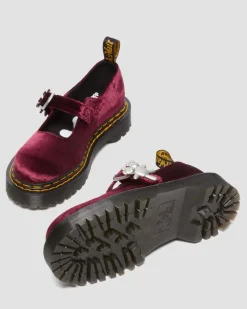 Online ADDINA BEX HEAVEN BY MARC JACOBS VELVET SCHOENEN WOMENS Platform Schoenen|Mary Jane Schoenen