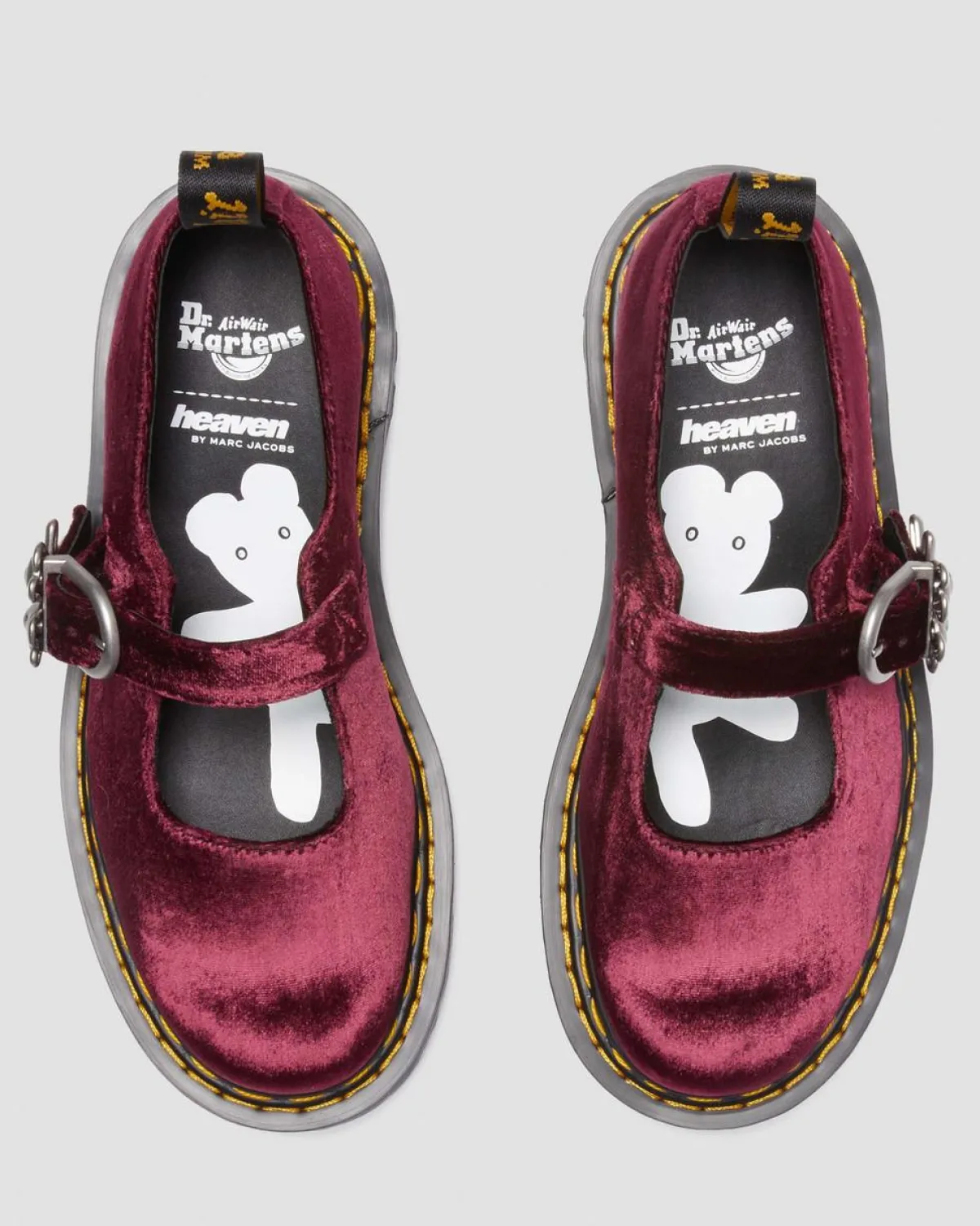 Online ADDINA BEX HEAVEN BY MARC JACOBS VELVET SCHOENEN WOMENS Platform Schoenen|Mary Jane Schoenen