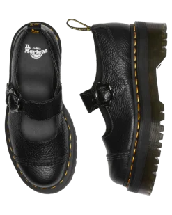 Store Addina Bloemengesp Leren Platform Schoenen UNISEX Platform Schoenen|Mary Jane Schoenen