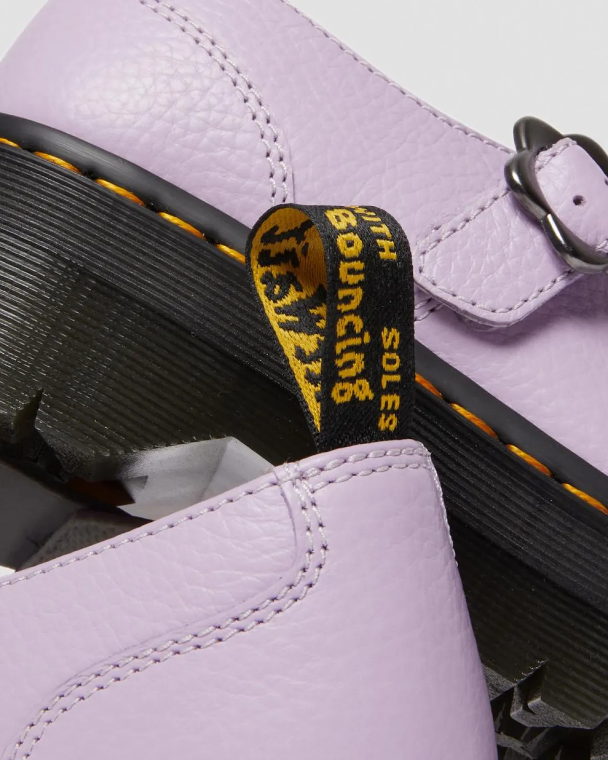 Store Addina Bloemengesp Leren Platform Schoenen UNISEX Dames Sale|Platform Schoenen