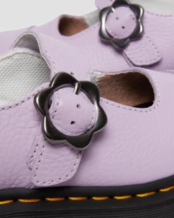 Store Addina Bloemengesp Leren Platform Schoenen UNISEX Dames Sale|Platform Schoenen