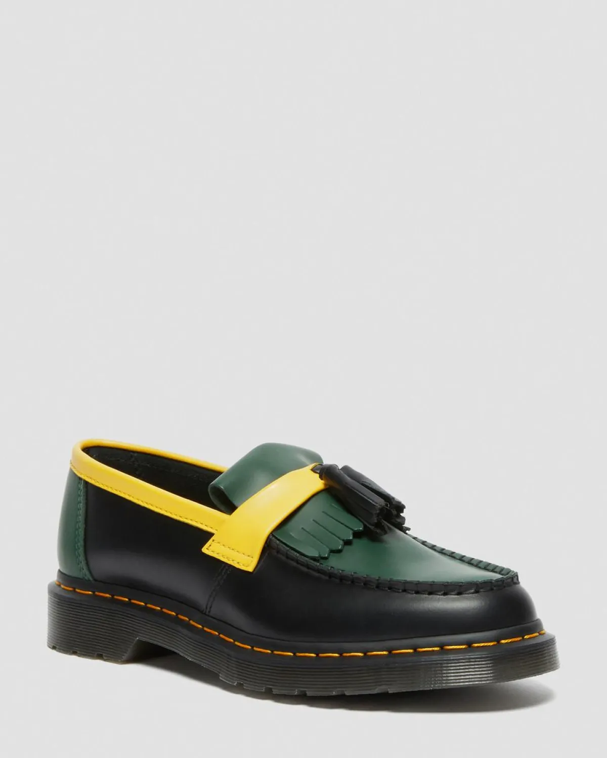 Online Adrian Contrast Smooth Leren Loafers met Kwastje WOMENS Heren Sale|Schoenen