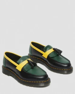 Online Adrian Contrast Smooth Leren Loafers met Kwastje WOMENS Heren Sale|Schoenen