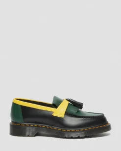 Online Adrian Contrast Smooth Leren Loafers met Kwastje WOMENS Heren Sale|Schoenen