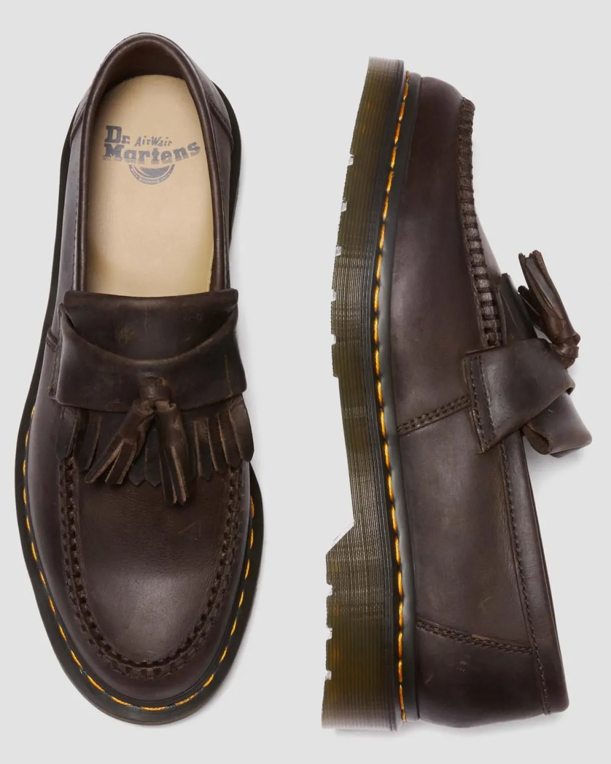 Sale Adrian Crazy Horse Leren Tassel Loafers WOMENS Originals|Trending Stijlen