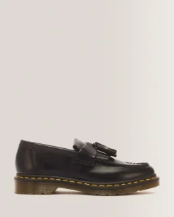 Fashion Adrian Gele Stiksel Smooth Leren Tassle Loafers WOMENS Originals|Nette Schoenen
