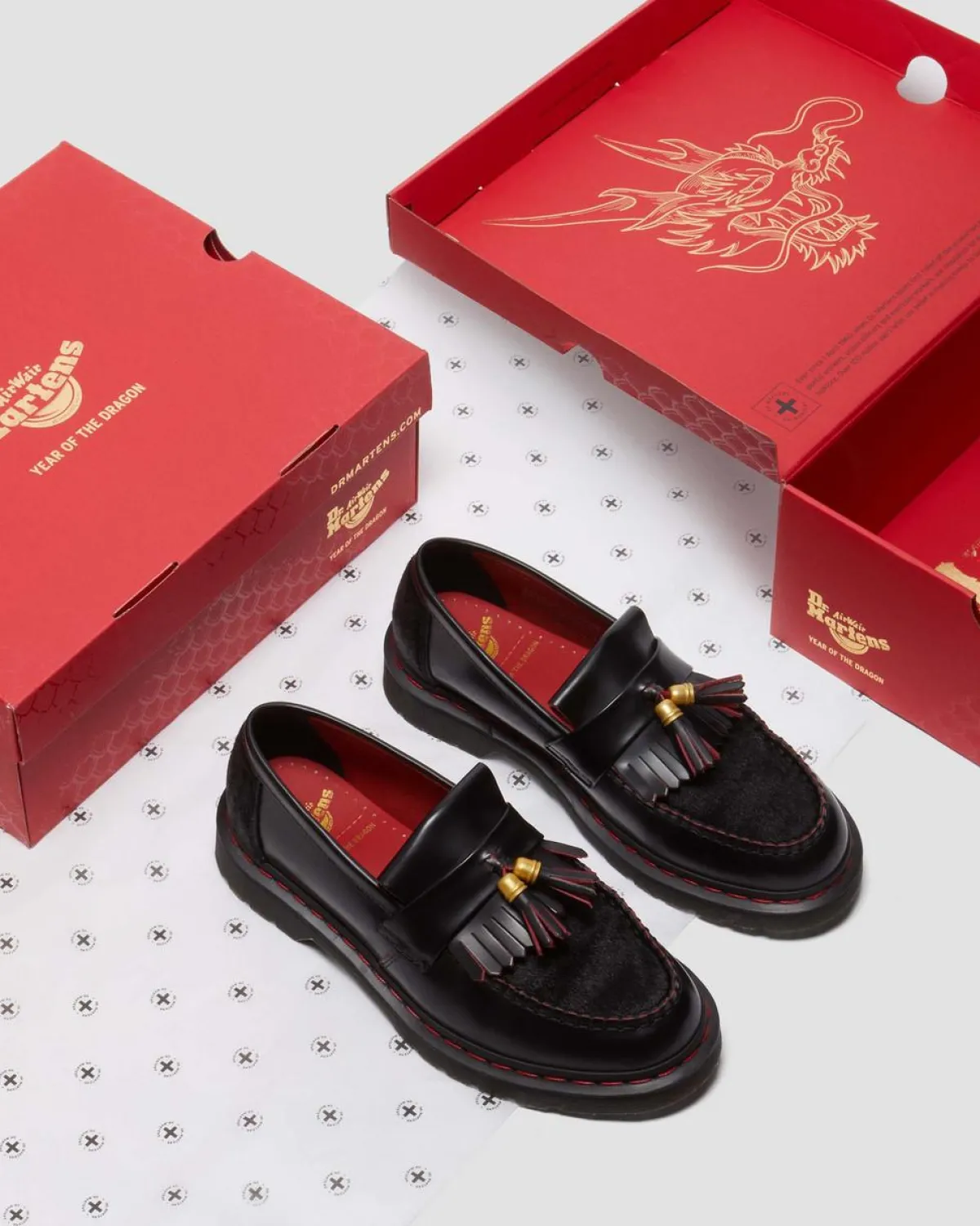 New Adrian Loafer Year of the Dragon Nieuw Binnen|Loafers
