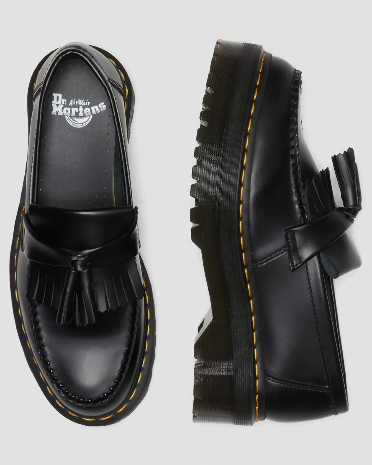 Store Adrian Quad Leren Platform Tassle Loafers UNISEX Loafers|Schoenen