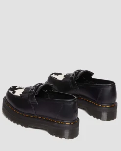 Online Adrian Snaffle Hair-On Leren Koeienprint Kiltie Loafers MENS Heren Sale|Schoenen
