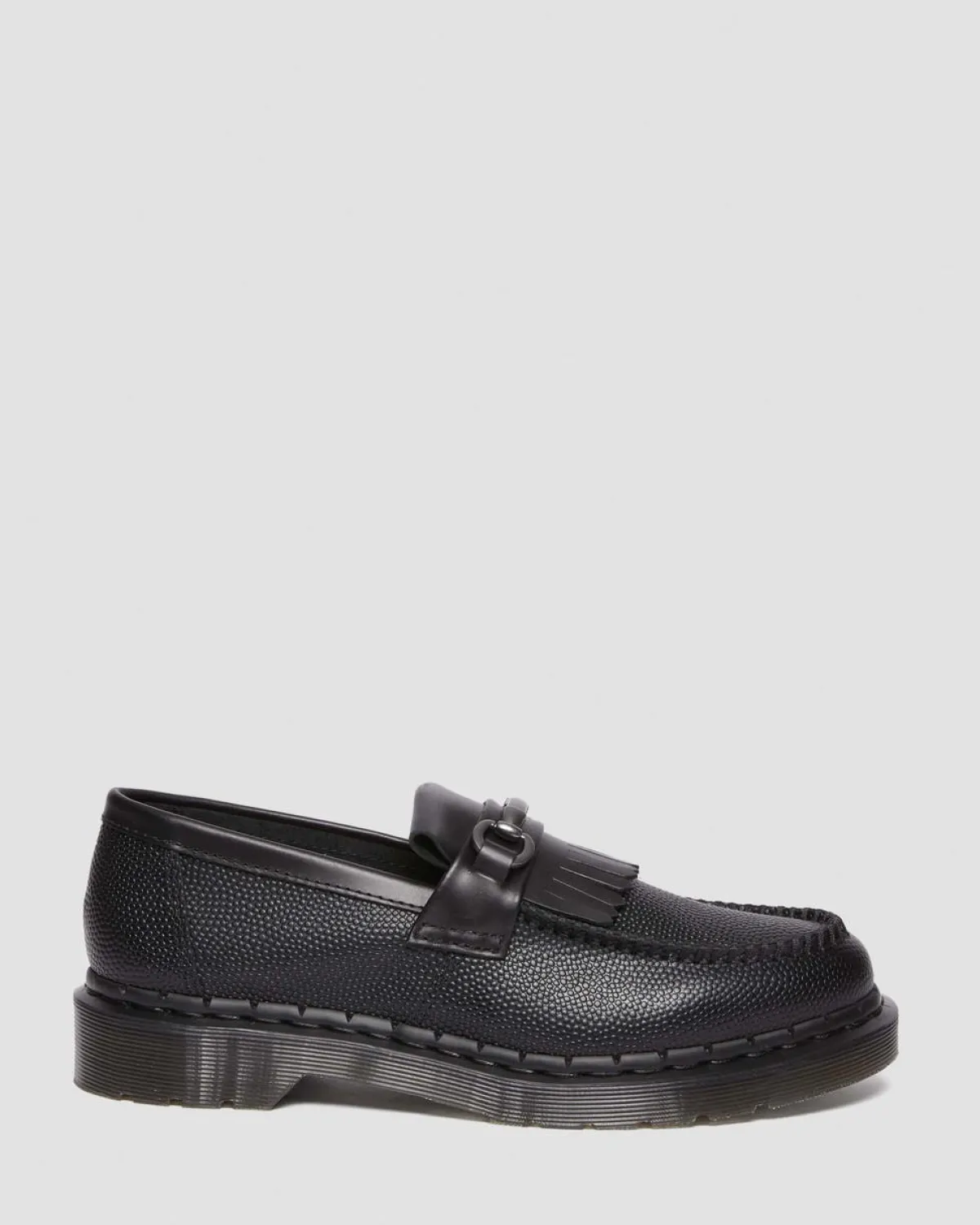 Cheap Adrian Snaffle Pebble Grain Leren Kiltie Loafers UNISEX Heren Sale|Originals