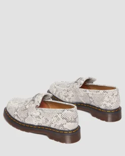 Cheap Adrian Snaffle Python Print Suède Loafers WOMENS Heren Sale|Originals