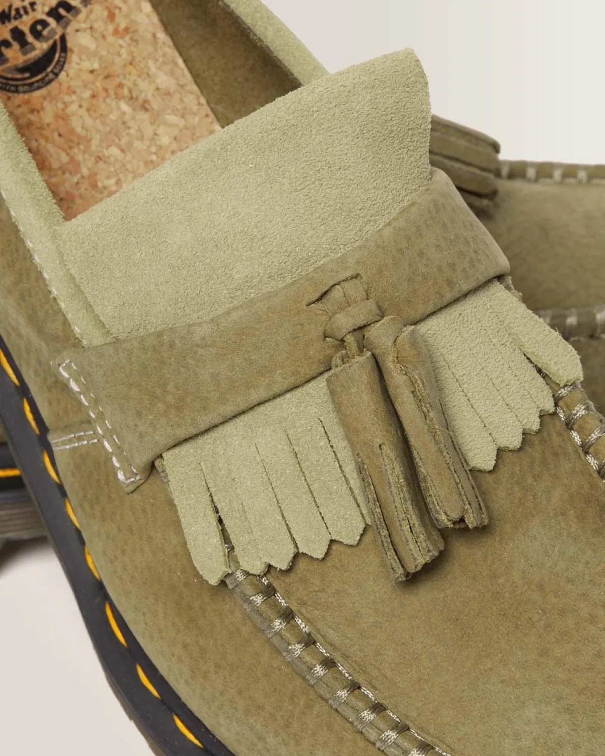 Online Adrian Tumbled Nubuck Leren Tassel Loafers Nieuw Binnen|Schoenen