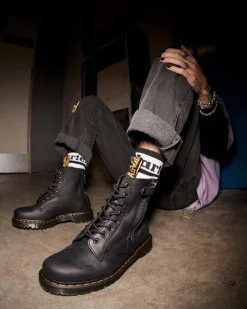 Sale 1460 Alternatieve Volnerf Leren Veterlaarzen MENS Heren Sale|Enkellaarzen