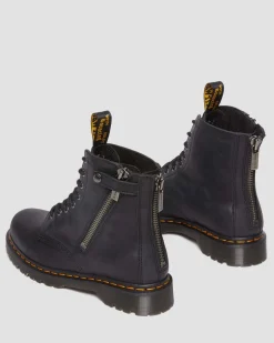 Sale 1460 Alternatieve Volnerf Leren Veterlaarzen MENS Heren Sale|Enkellaarzen