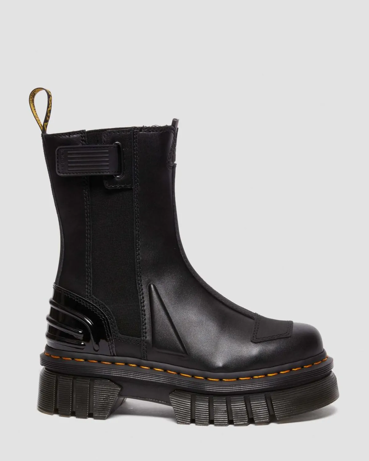 Clearance Audrick Hi Platform Chelsea Laarzen UNISEX Enkellaarzen|Zachte Leren Laarzen