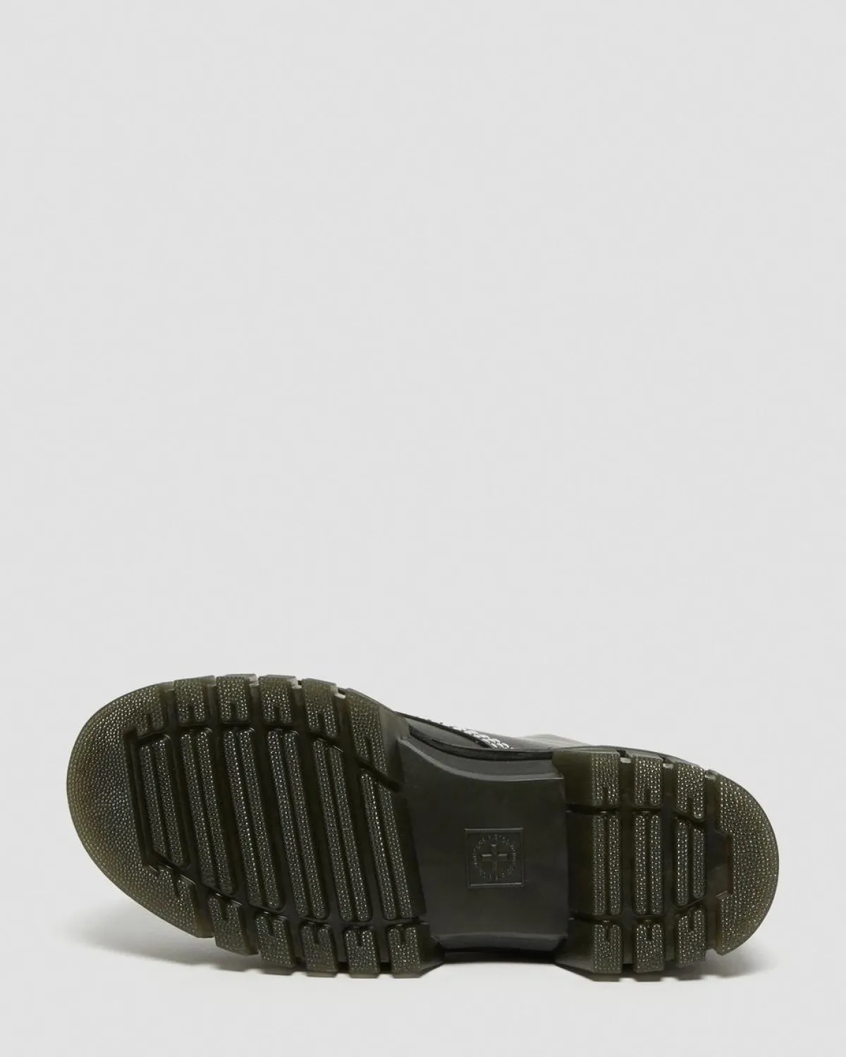 Clearance Audrick 8i Witte Steek Leren Platform Laarzen UNISEX Platform Laarzen