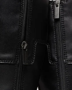 Cheap Audrick Leren Kniehoge Platformlaarzen met 20 veterogen WOMENS Hoge Laarzen|Veterlaarzen