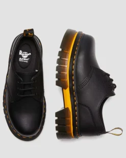 Flash Sale Audrick Leren Platform Schoenen met Contrasterende Zool WOMENS Platform Schoenen|Schoenen