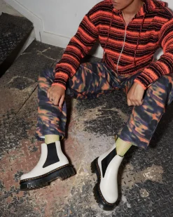 Shop Audrick Nappa Lux Leren Platform Chelsea Boots GIFTS Platform Laarzen|Enkellaarzen