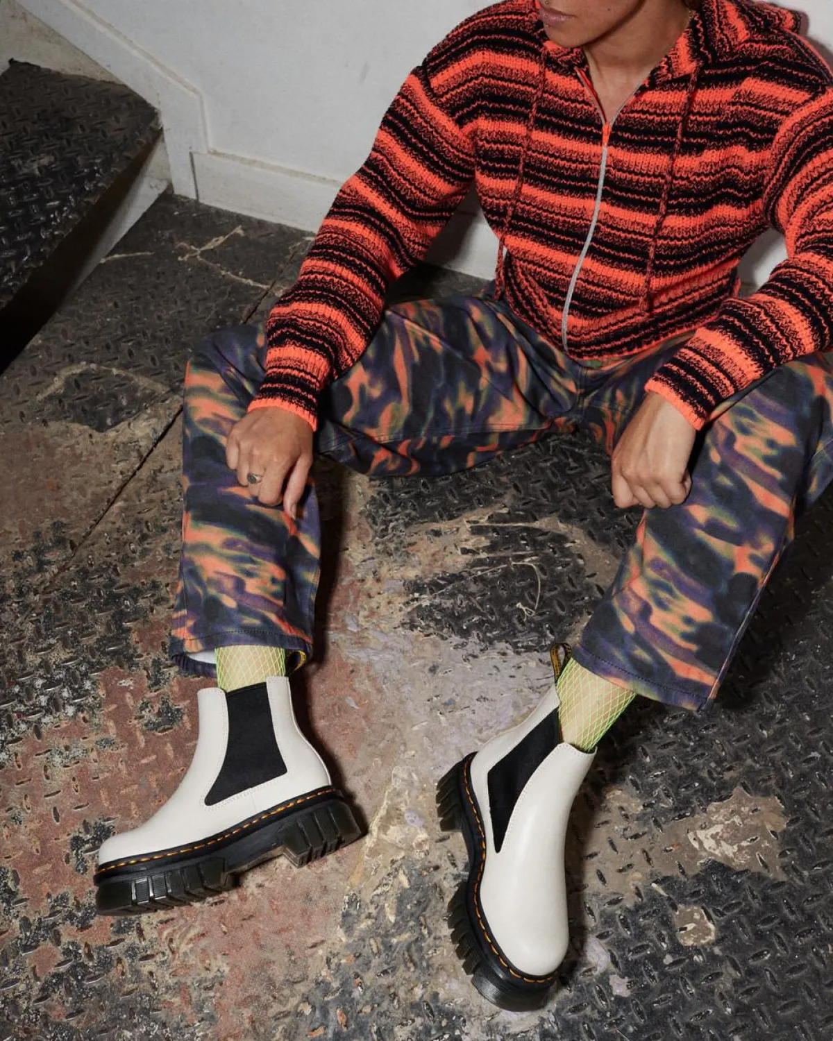Shop Audrick Nappa Lux Leren Platform Chelsea Boots GIFTS Platform Laarzen|Enkellaarzen