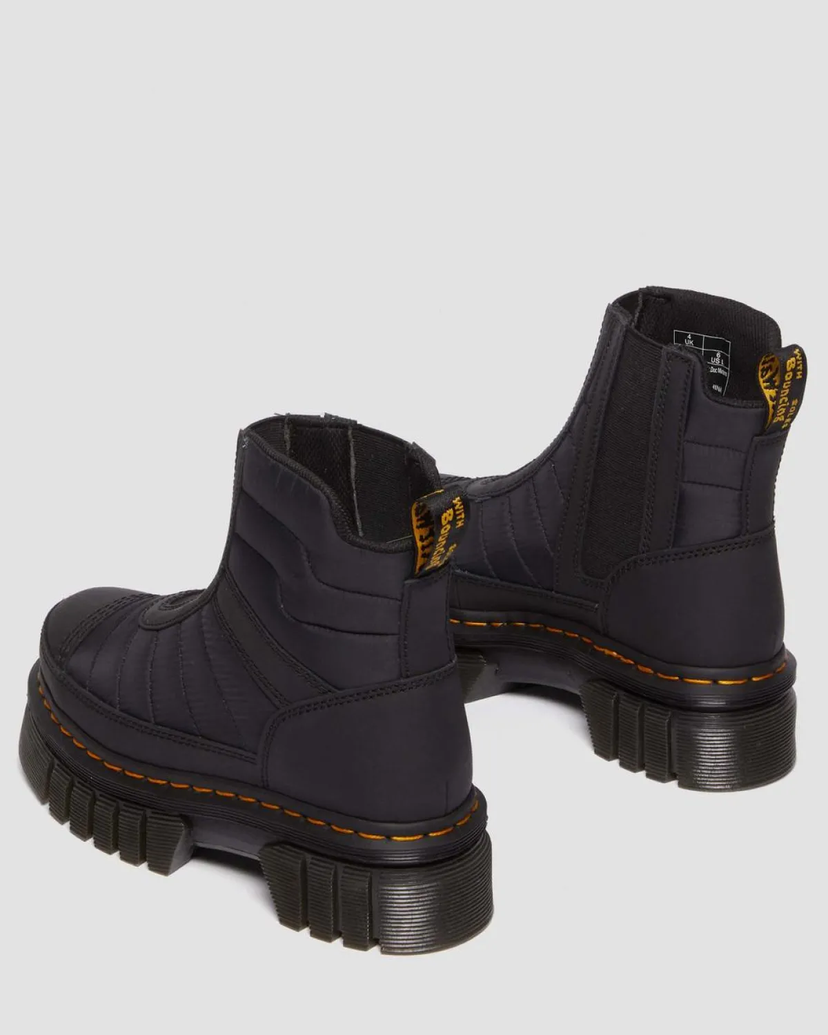 Clearance Audrick Quilted Platform Chelsea Laarzen WOMENS Dames Sale|Platform Laarzen