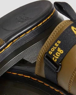 Online Ayce Logo Gemalen Leren Platform Slippers met Band UNISEX Sandalen|Lichte Sandalen