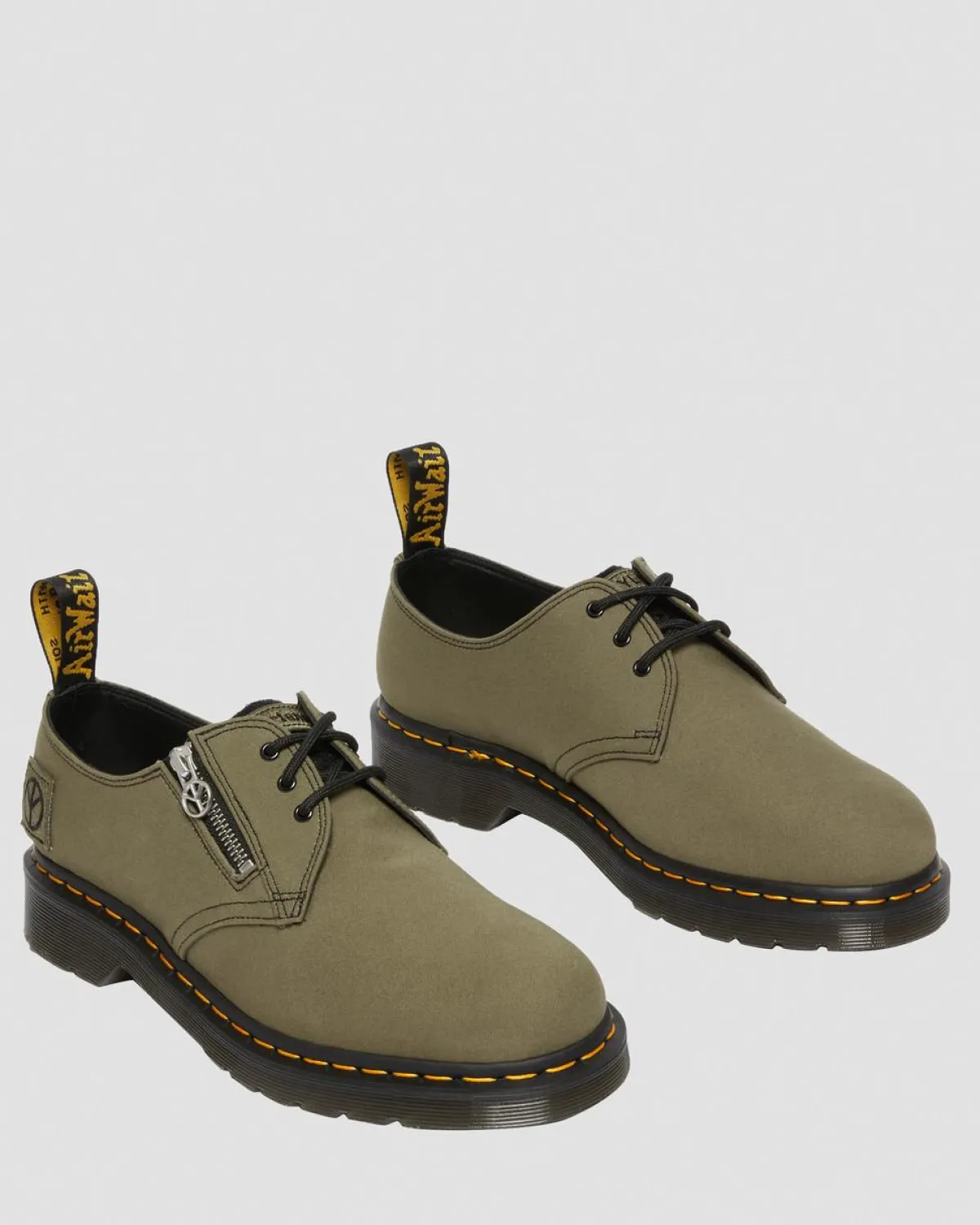 Best Sale 1461 Babylon Canvas Leren Schoenen UNISEX Veterschoenen|Schoenen