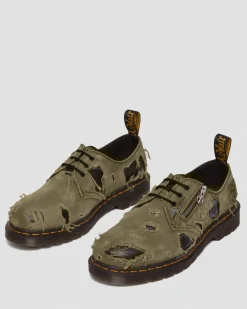 Best Sale 1461 Babylon Canvas Leren Schoenen UNISEX Veterschoenen|Schoenen
