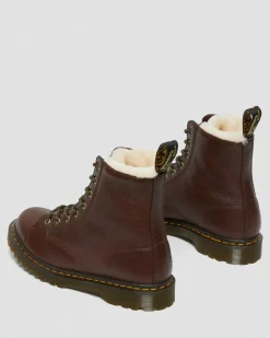 Hot Barton Shearling Gevoerde Leren Enkellaarzen GIFTS Enkellaarzen|Winter Stijlen