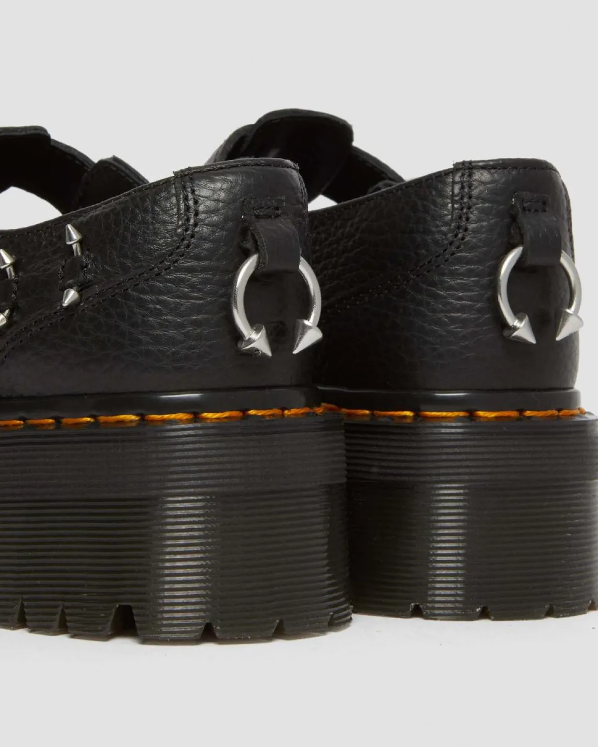 Store Bethan Piercing Leren Platform Mary Jane Schoenen Platform Schoenen|Mary Jane Schoenen