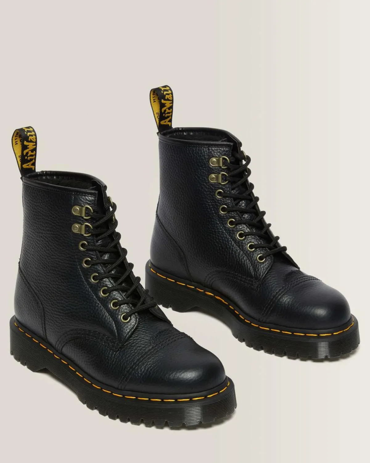 Fashion 1460 Bex Imitatiebont Gevoerde Leren Veterlaarzen GIFTS Platform Laarzen|Enkellaarzen