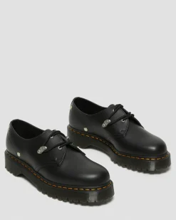 Fashion 1461 Bex Leren Schoenen met Studs MENS Nette Schoenen