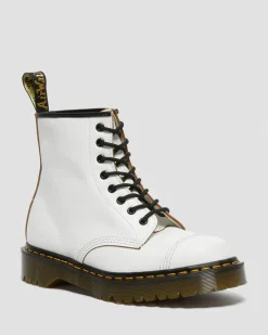 Clearance 1460 Bex Made in England Leren Veterlaarzen met Neuskap UNISEX Heren Sale|Made In England