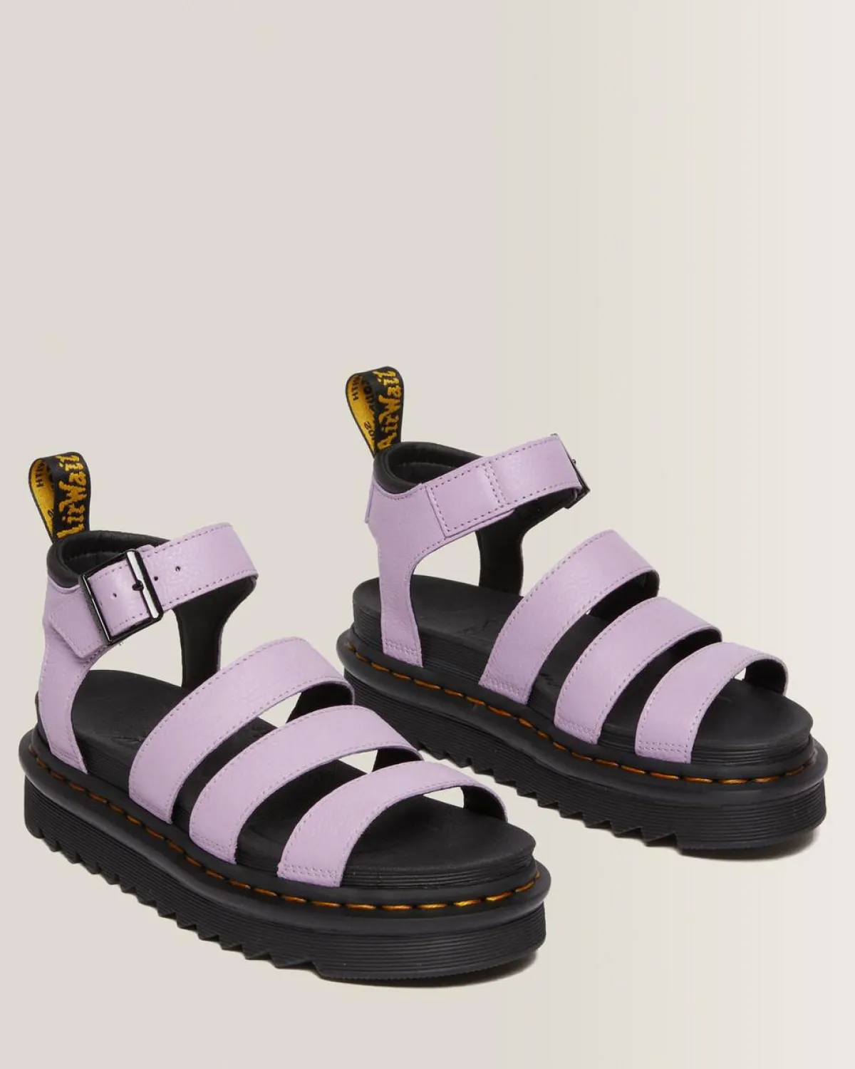 Online Blaire Pisa Leren Platform Sandalen met Band WOMENS Dames Sale|Lichte Sandalen