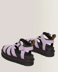 Online Blaire Pisa Leren Platform Sandalen met Band WOMENS Dames Sale|Lichte Sandalen