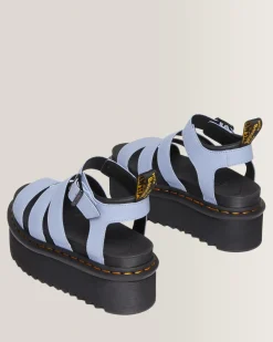 New Blaire Quad Pisa Leren Platform Sandalen met Band UNISEX Dames Sale|Lichte Sandalen