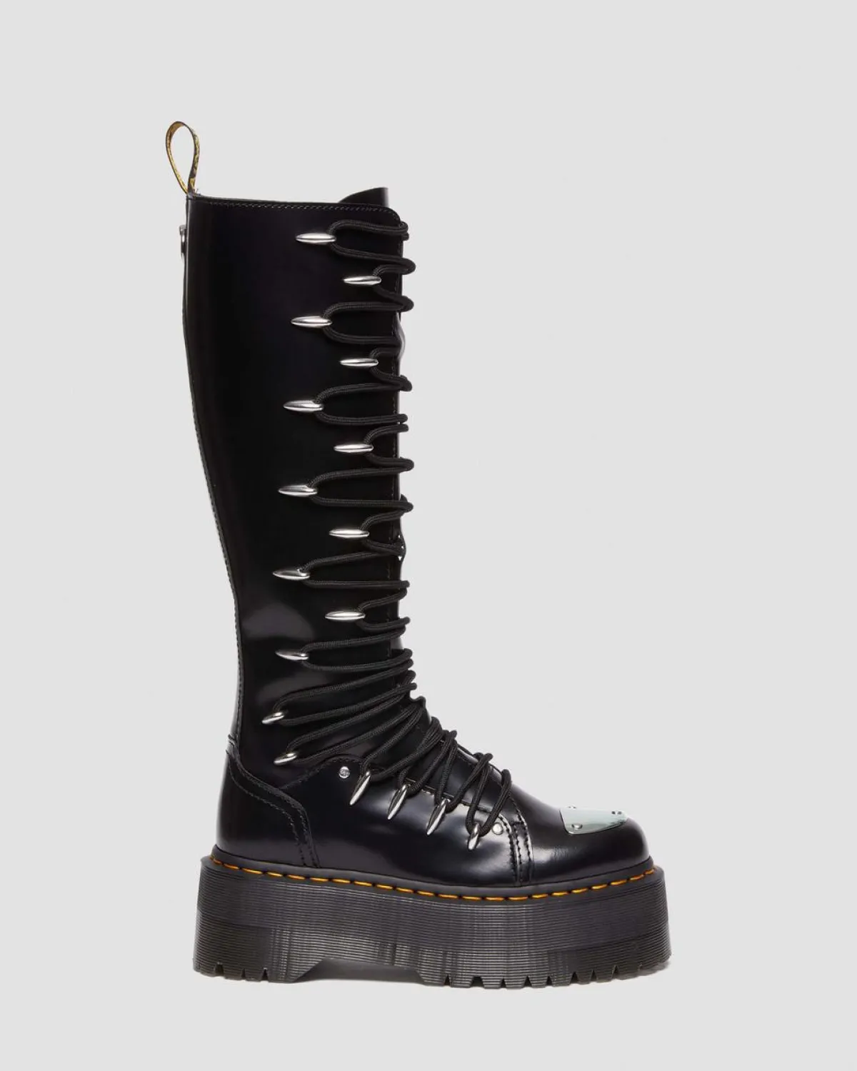 Flash Sale 1B60 LTT Max Kniehoge Platform Veterlaarzen UNISEX Hoge Laarzen|Veterlaarzen