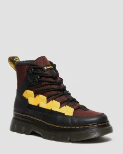 New Boury Contrasterende Utility Laarzen MENS Heren Sale|Utility Laarzen