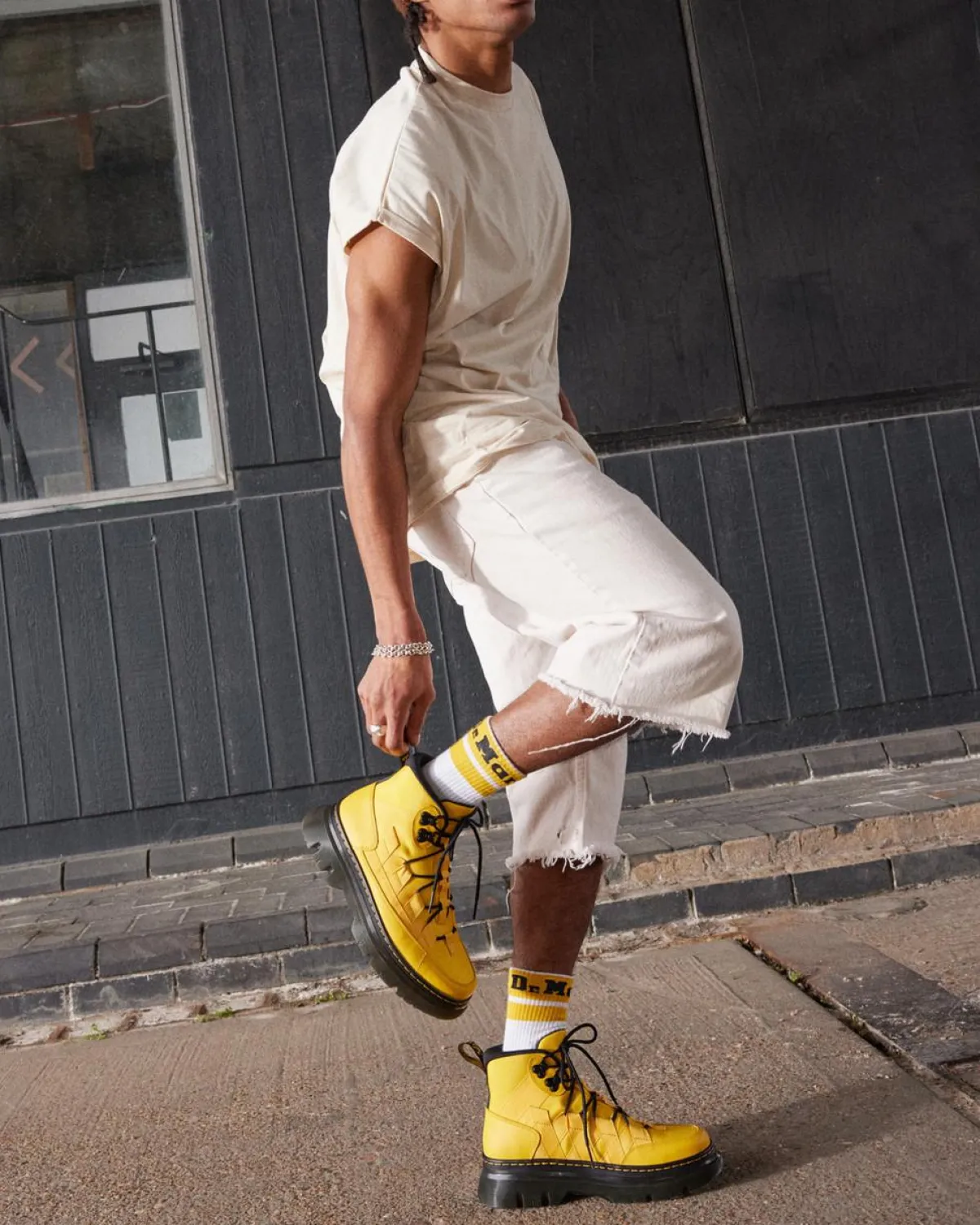 Clearance Boury Nylon & Leren Utility Boots UNISEX Heren Sale|Utility Laarzen