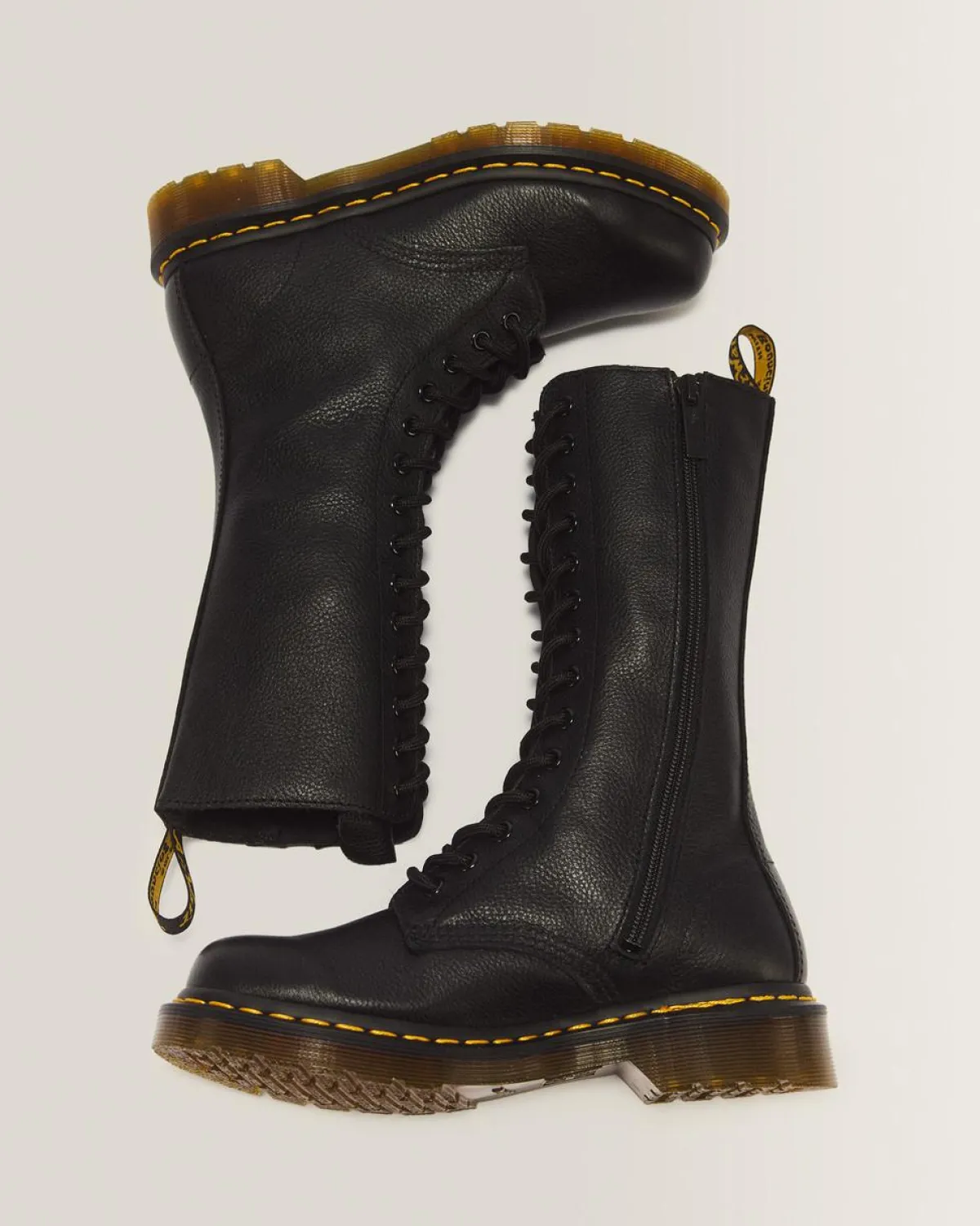 Best 1B99 Virginia Leren Hoge Laarzen WOMENS Hoge Laarzen|Winterlaarzen