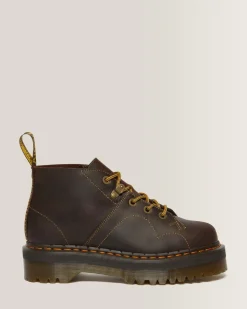 Fashion Church Arc Crazy Horse Platform Monkey Laarzen Trending Stijlen|Platform Laarzen