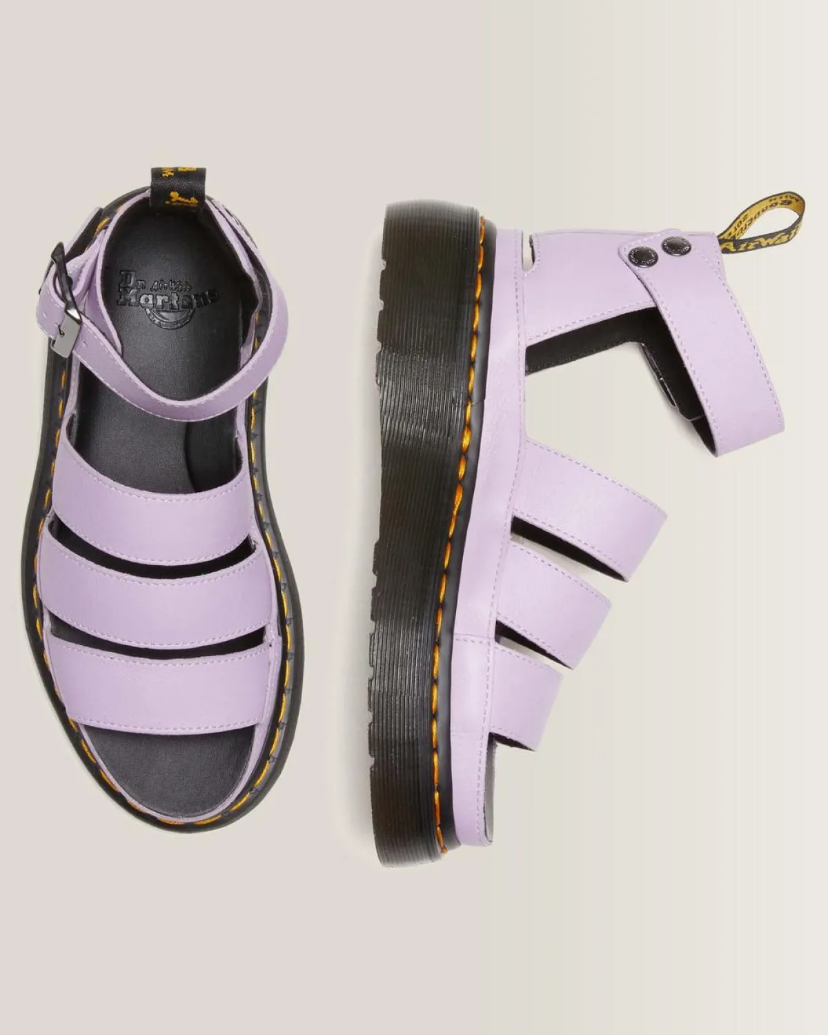 Flash Sale Clarissa II Pisa Leren Platform Sandalen met Riem UNISEX Gladiator Sandalen|Sandalen