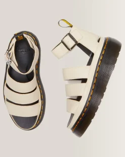 Discount Clarissa II Pisa Leren Platform Sandalen met Riem UNISEX Gladiator Sandalen|Sandalen