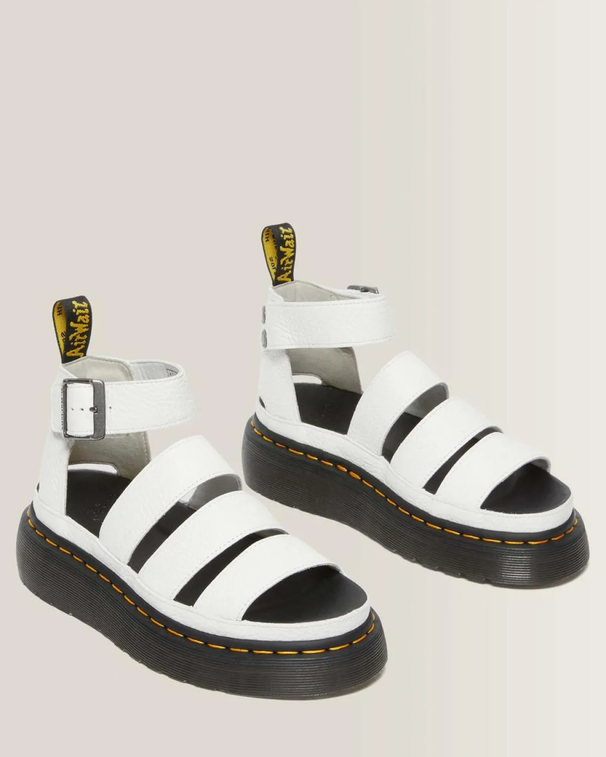 Cheap Clarissa II Quad Gemalen Nappa Leren Platform Sandalen WOMENS Platform Sandalen|Gladiator Sandalen