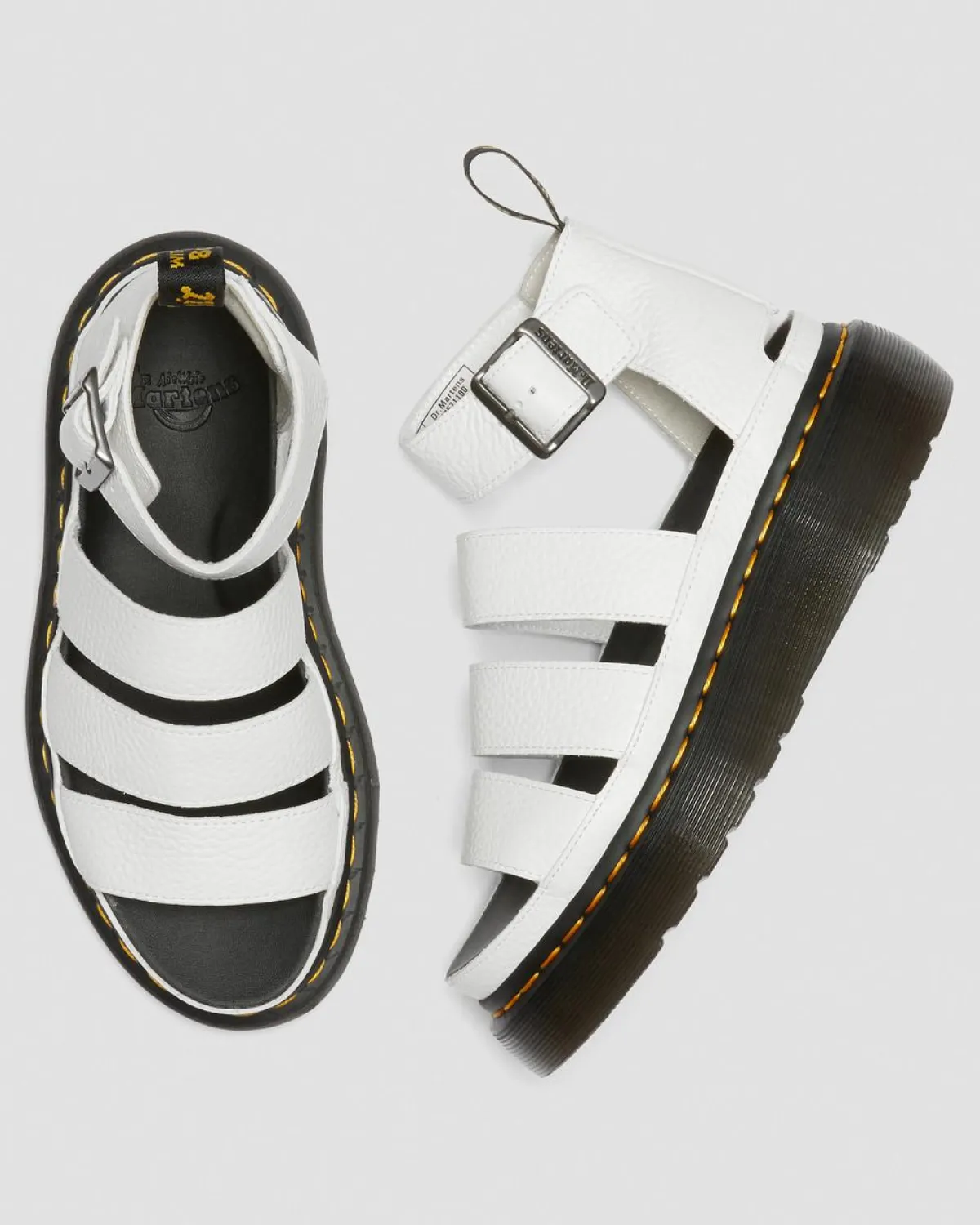 Cheap Clarissa II Quad Gemalen Nappa Leren Platform Sandalen WOMENS Platform Sandalen|Gladiator Sandalen