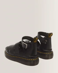 Best Clarissa II Quad Gemalen Nappa Leren Platform Sandalen WOMENS Platform Sandalen|Gladiator Sandalen