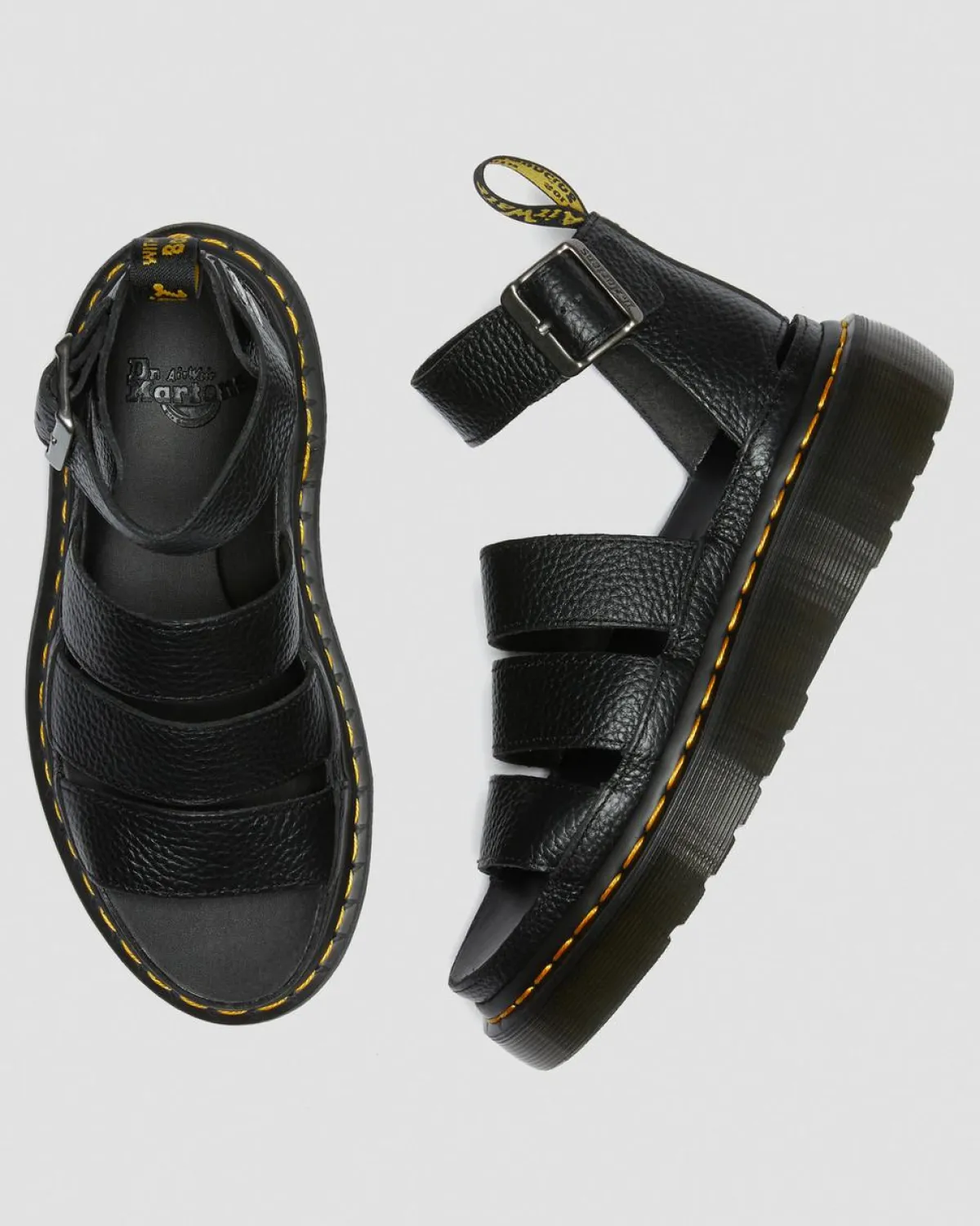 Best Clarissa II Quad Gemalen Nappa Leren Platform Sandalen WOMENS Platform Sandalen|Gladiator Sandalen