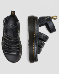 Store Clarissa II Quad Hardware Gemalen Nappa Leren Platform Sandalen WOMENS Dames Sale|Platform Sandalen